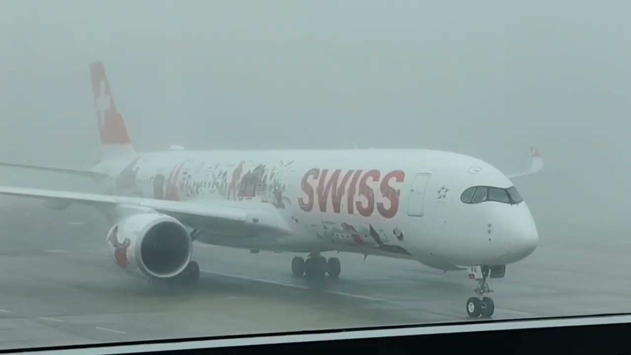 LX1485 | Prague to Zurich - Swiss Airbus A350 Premium Economy + connecting to Amsterdam on A320neo