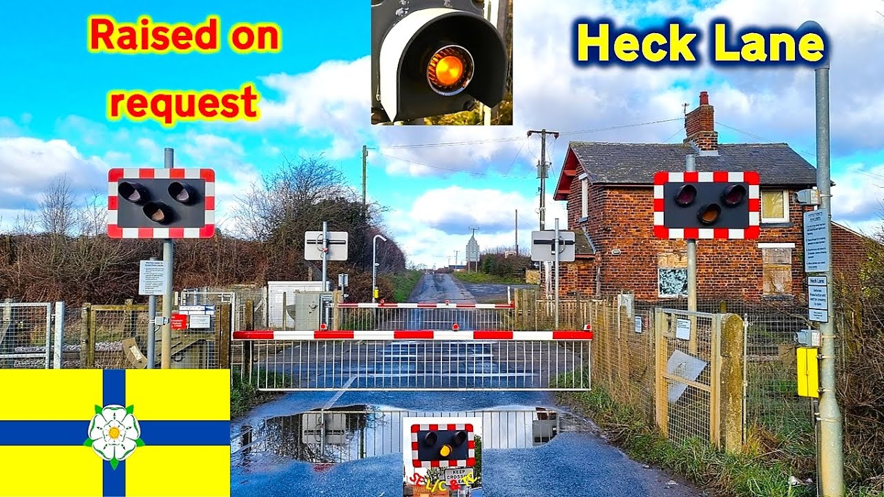 (Request Crossing) Heck Lane Level Crossing, North Yorkshire