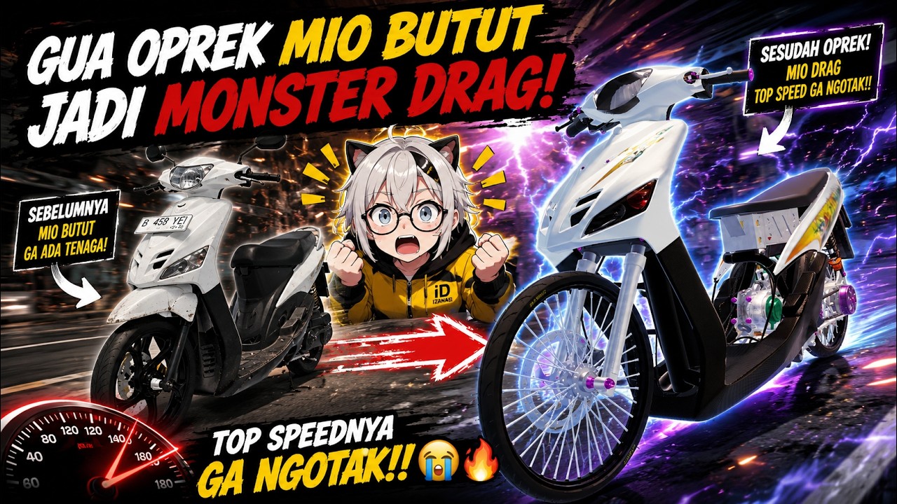 GUA OPREK MIO BUTUT JADI MONSTER DRAG! TOP SPEEDNYA GA NGOTAK 😭🔥 | Pt. 51