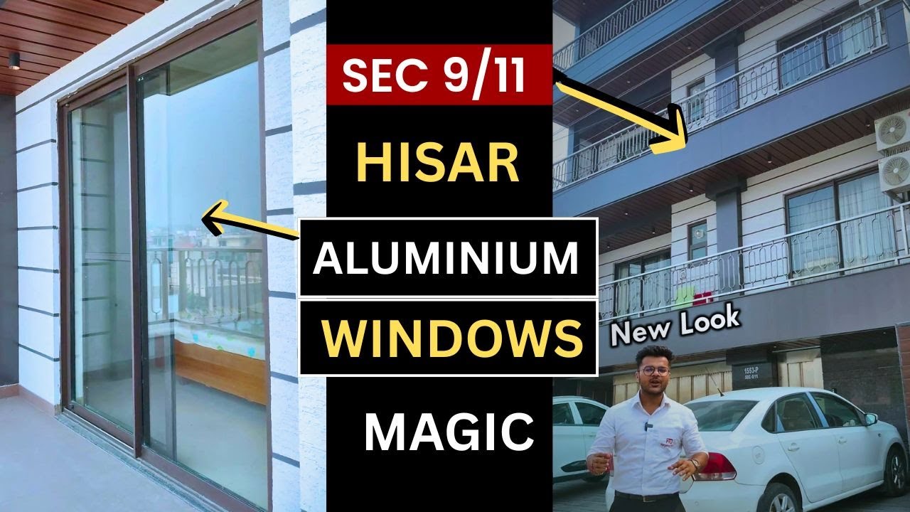 Sector 9/11 Hisar Aluminium Sliding Windows installation Sites | Haryana Doors, Hisar