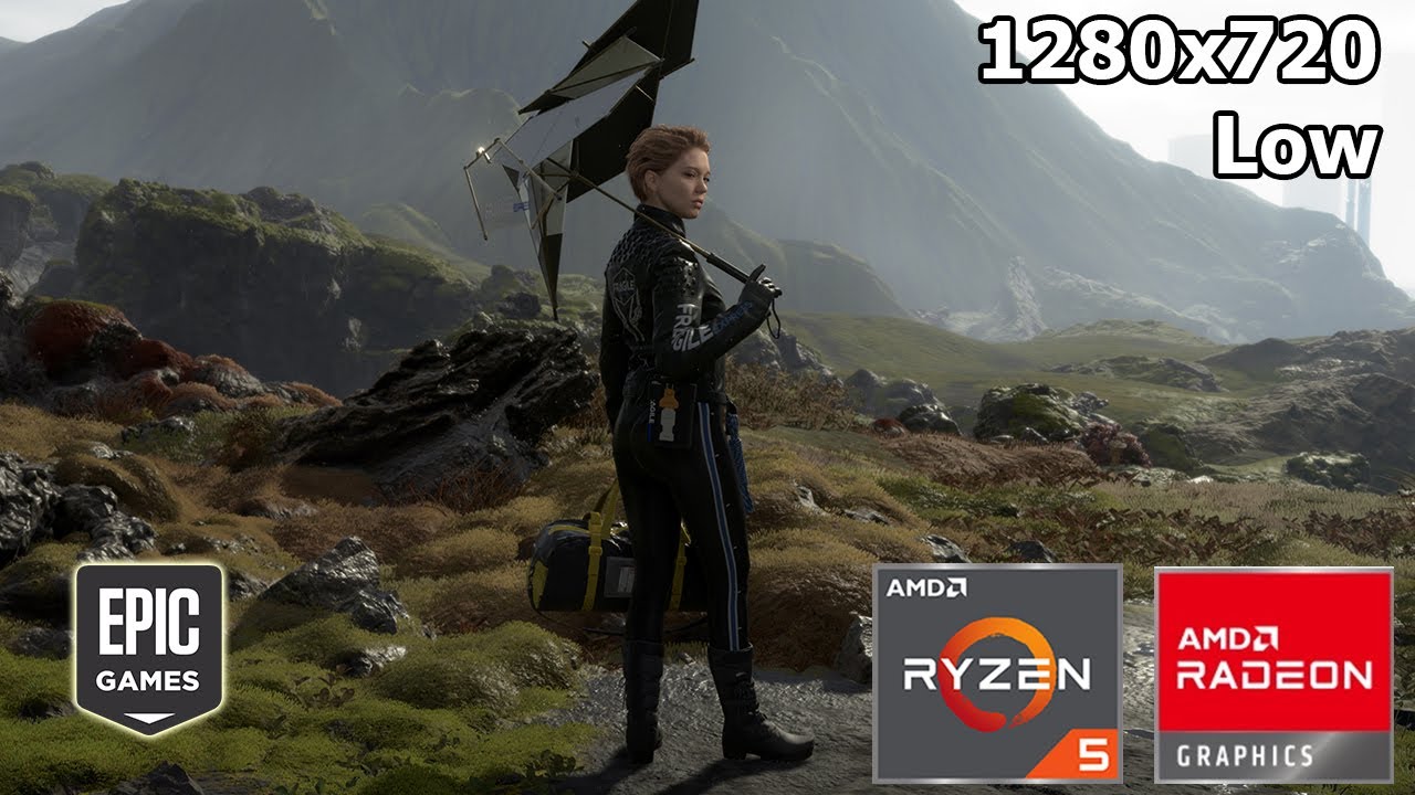 Death Stranding | AMD Ryzen 5 5600G + Radeon Vega 7 + 16GB RAM