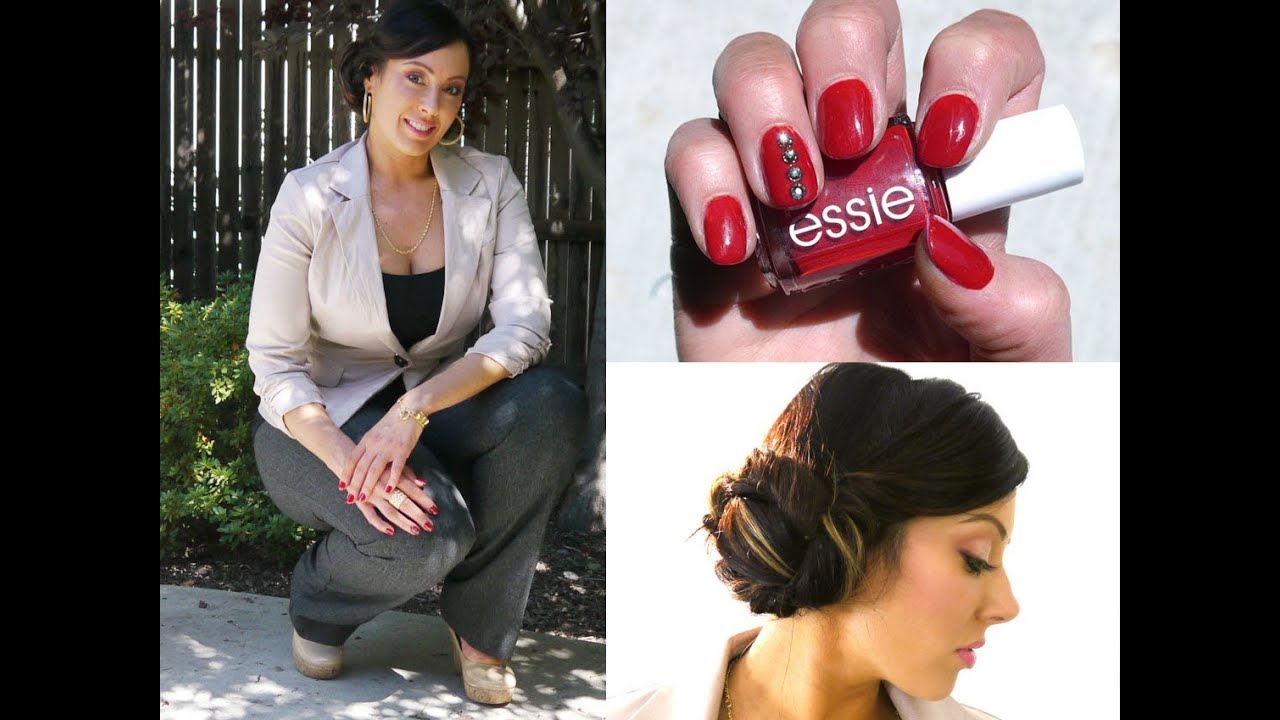 Professional & Classy at Work: Makeup/Hair/Outfit & Nails | Makeup Geek