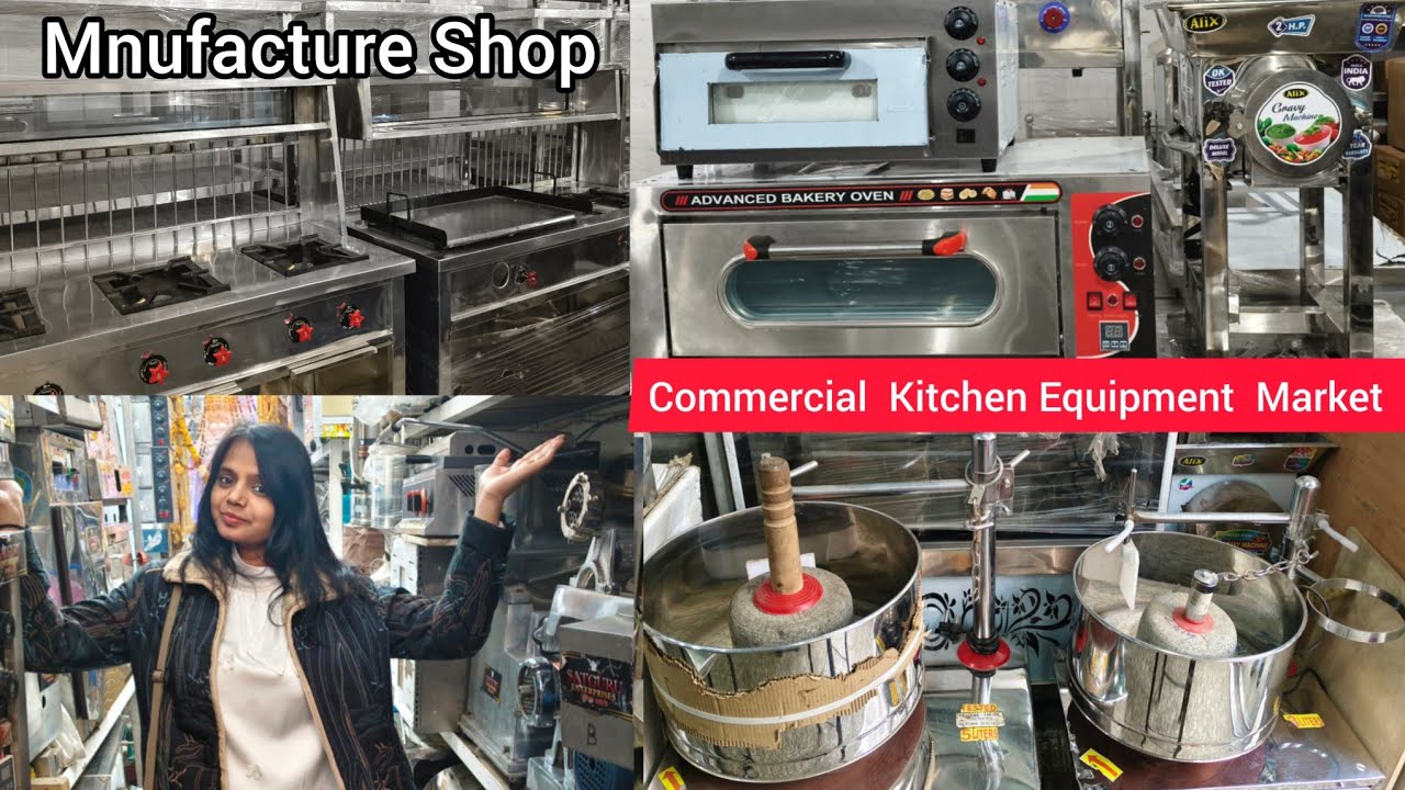 Lal Kuan Chawri bazar | Commercial Kitchen Equipment Market🥰 ,Chitra tewar vlogger 