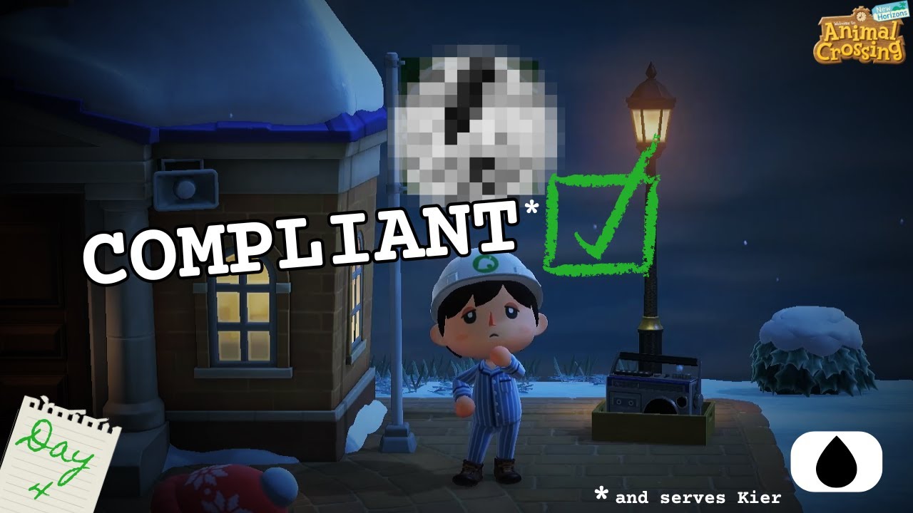 Designing a Mysterious and Important Flag! Severance-themed ACNH Island | Animal Crossing Crossover