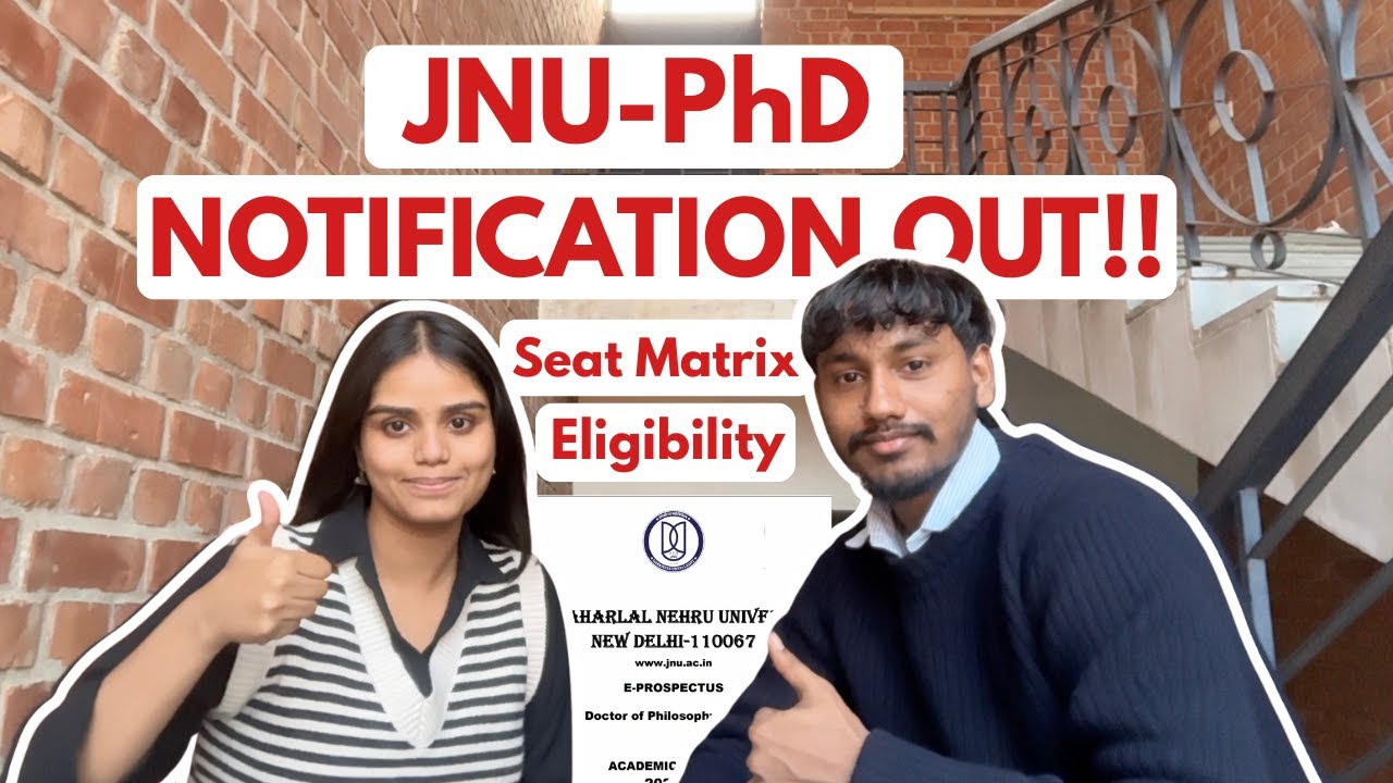УВЕДОМЛЕНИЕ О НАБОРЕ В JNU-PhD! (ЗИМНЯЯ СЕССИЯ 2025-26) | ПОДАЙТЕ ЗАЯВКУ СЕЙЧАС!