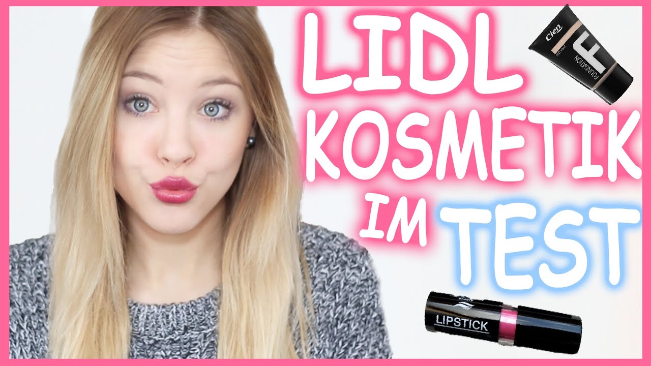 LIDL KOSMETIK im LIVE TEST I MAKEUP-LOOK unter 10€ I ÜBERRASCHENDES ERGEBNIS