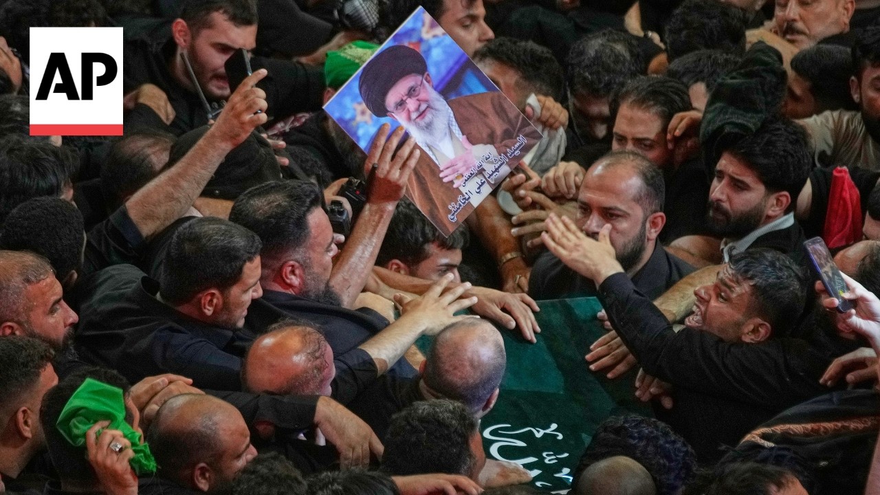 Thousands attend final funeral prayers for Iran's Ayatollah Ali Khamenei