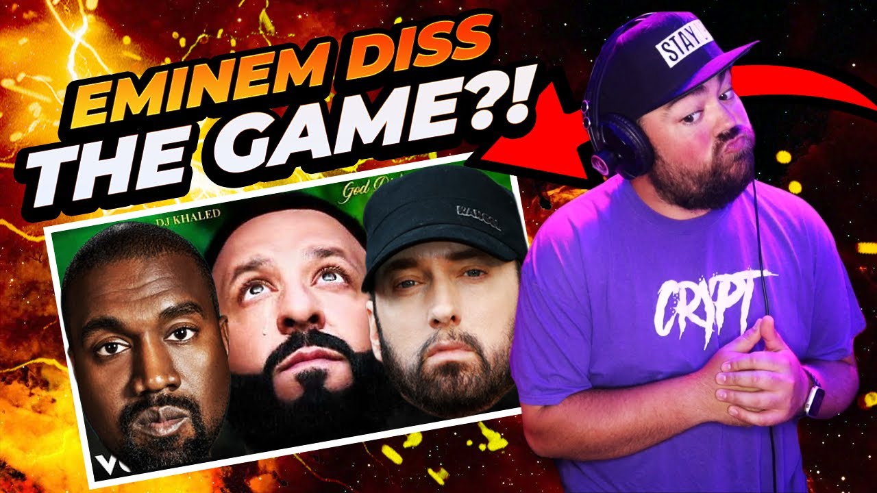 RAPPER REACTS to Eminem & Kanye West - USE THIS GOSPEL (Remix) - DJ Khaled