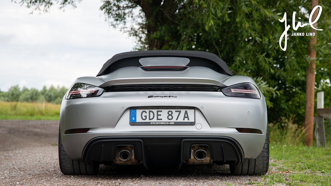 1st STEP EXHAUST 718 Spyder, Öhlins Racing road & track, HRE wheels | EP 127