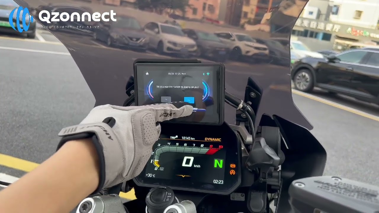 How to Install & Set Up M3A CarPlay Screen for BMW Motorcycles | Plug & Play | No Extra Mount Needed