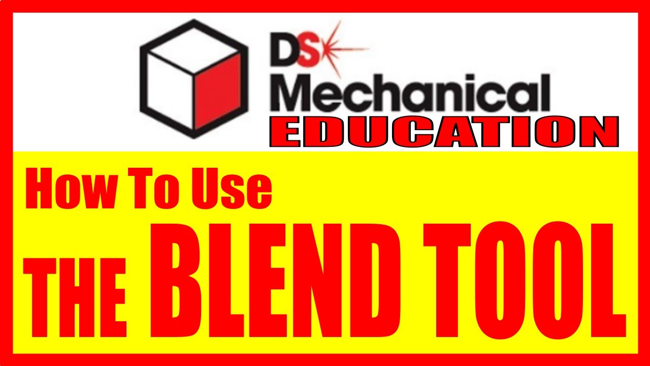 Учебное пособие по Designspark Mechanical — Использование инструмента Blend (DSM09)