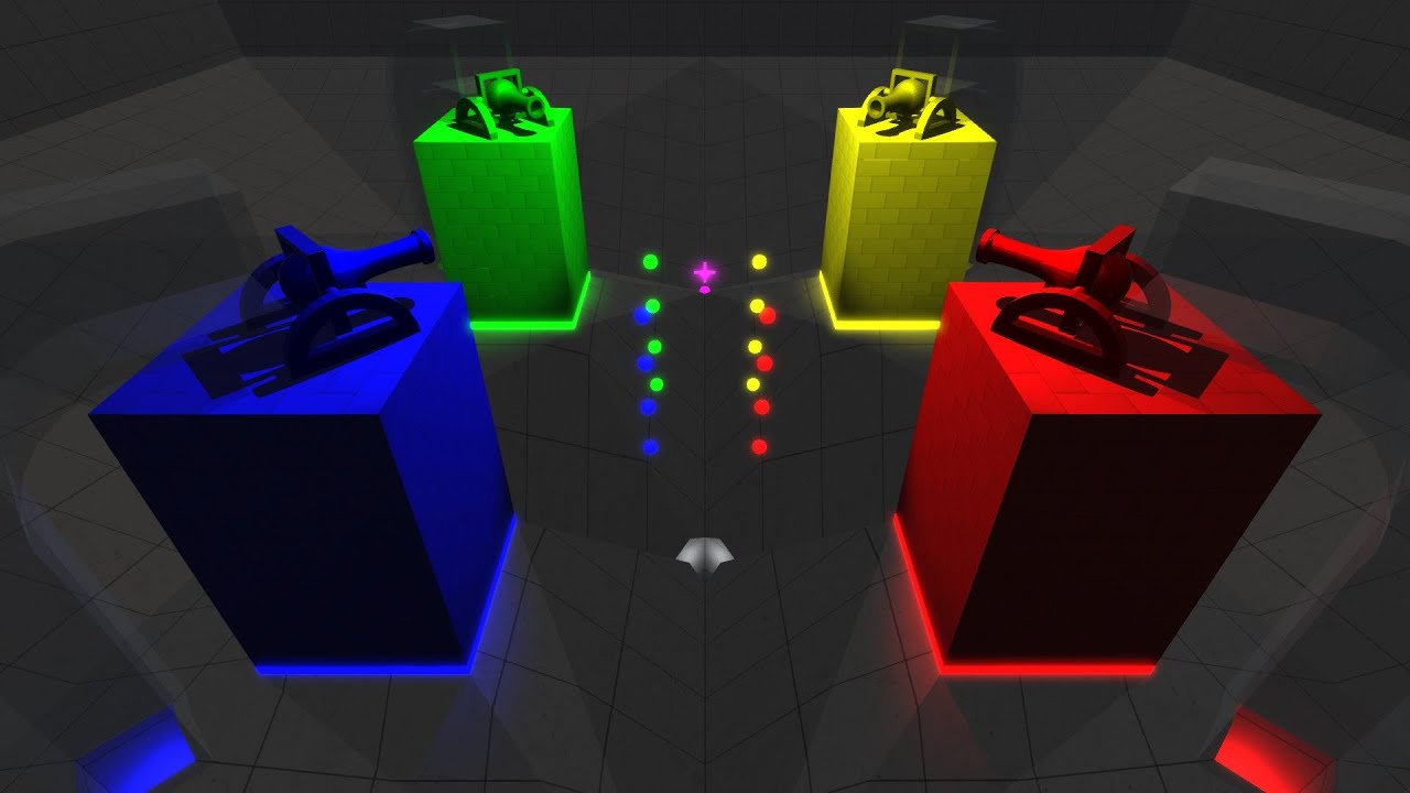 Castle Destruction - Marble Race in Unity