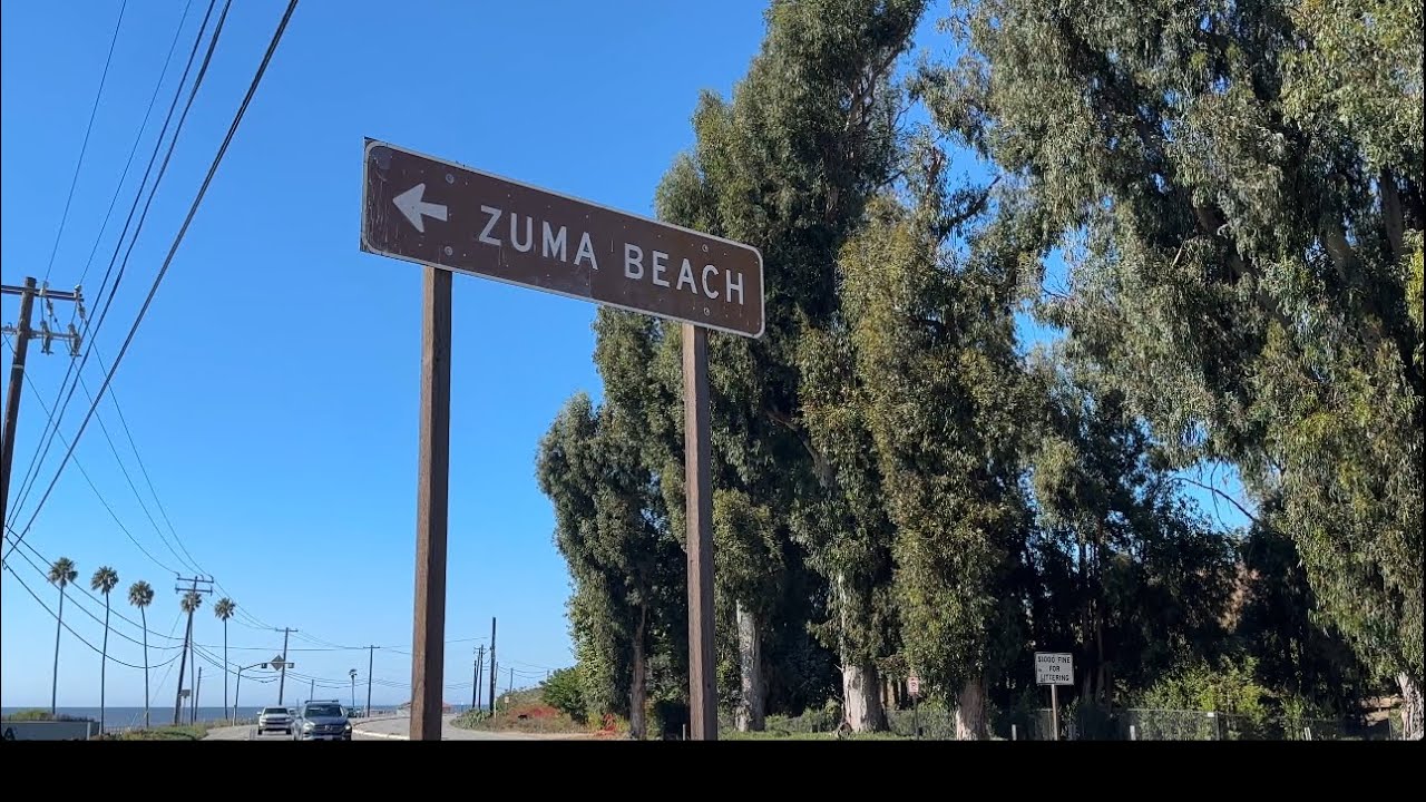 Zuma Beach in Malibu, California