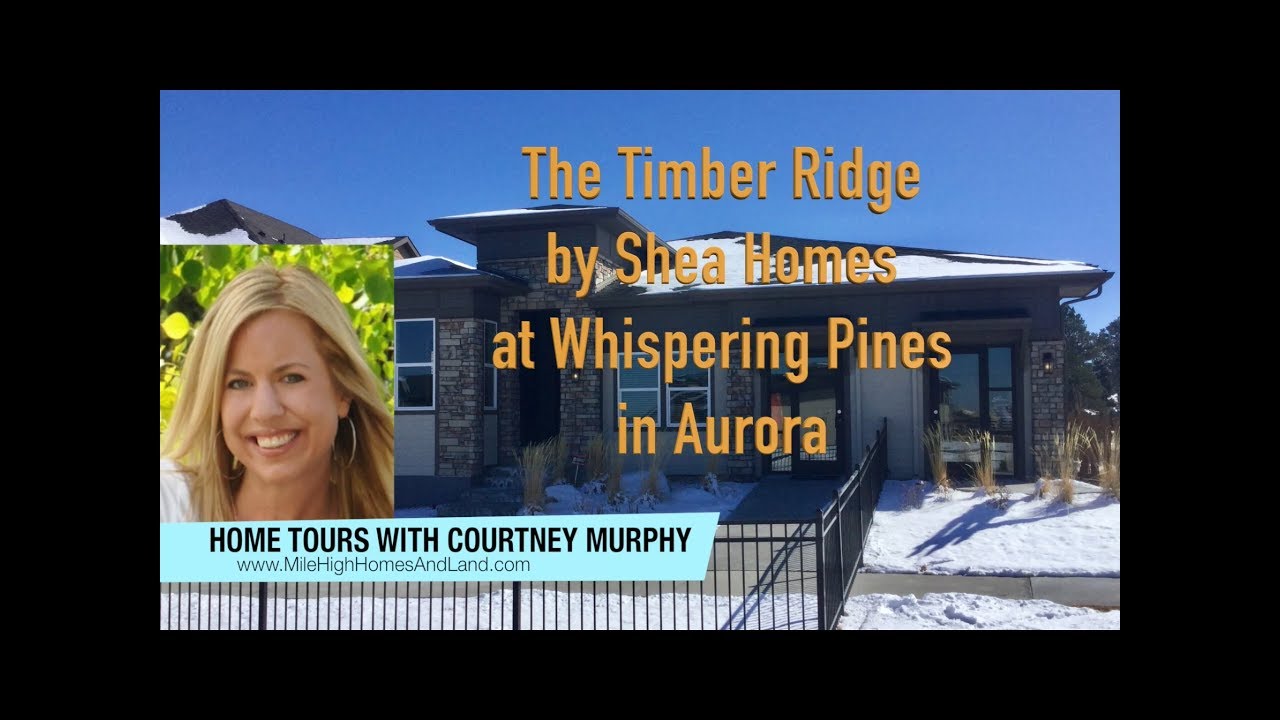 New Homes in Aurora Colorado - The Timber Ridge by Shea Homes at Whispering Pines - Real Estate