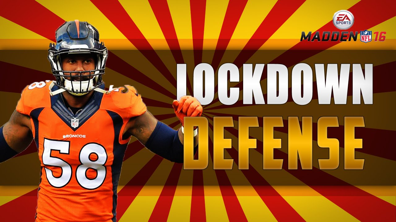Best Defense in Madden 16 | Lock Down Blitz Defense | Madden 16 Tips