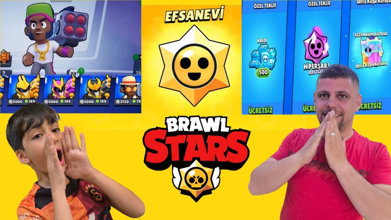 Brock'a Hangi Kostüm Aldım ? Ücretsiz Hediyeleri Topladım👍 BrawlStars Oynuyorum 🎮