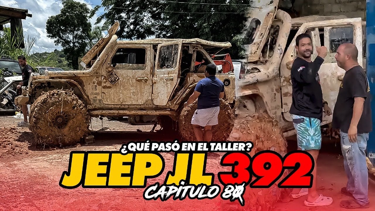 Que Paso en el Taller? Cap80 Dejan un JEEP los Dominicanos!! 