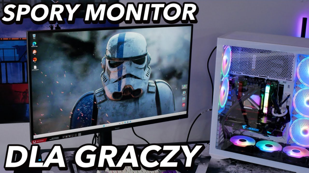 Duży monitora dla graczy z 4K,32 cale, VA, 144Hz, 0,6ms - iiyama GB3261UHSCP