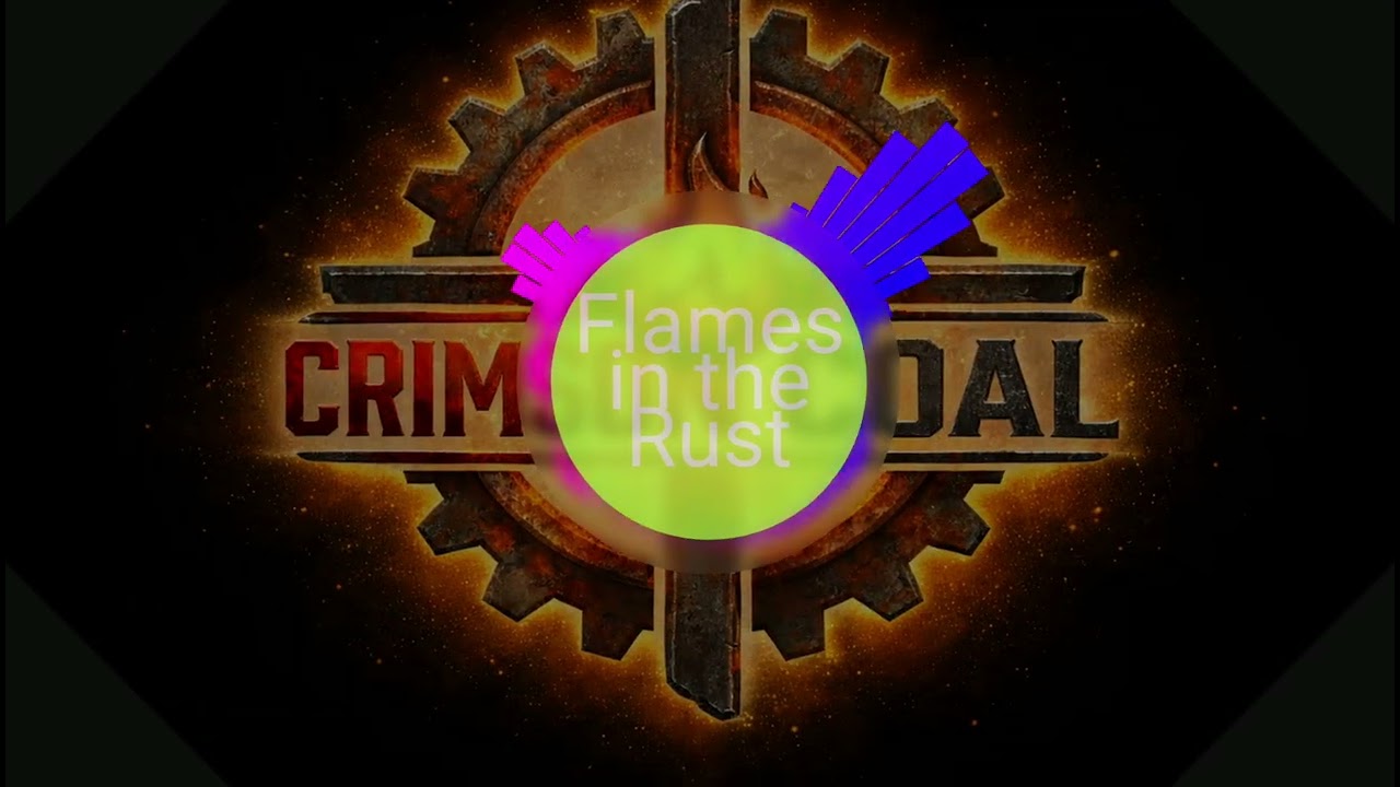 Flames in the Rust - Crimson Coal original