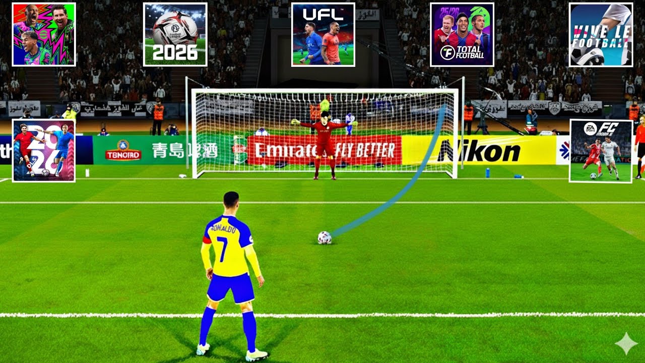 UFL Mobile против eFootball против DLS 26 против FCM 26 против Football League | РЕАЛИСТИЧНОЕ СРА...