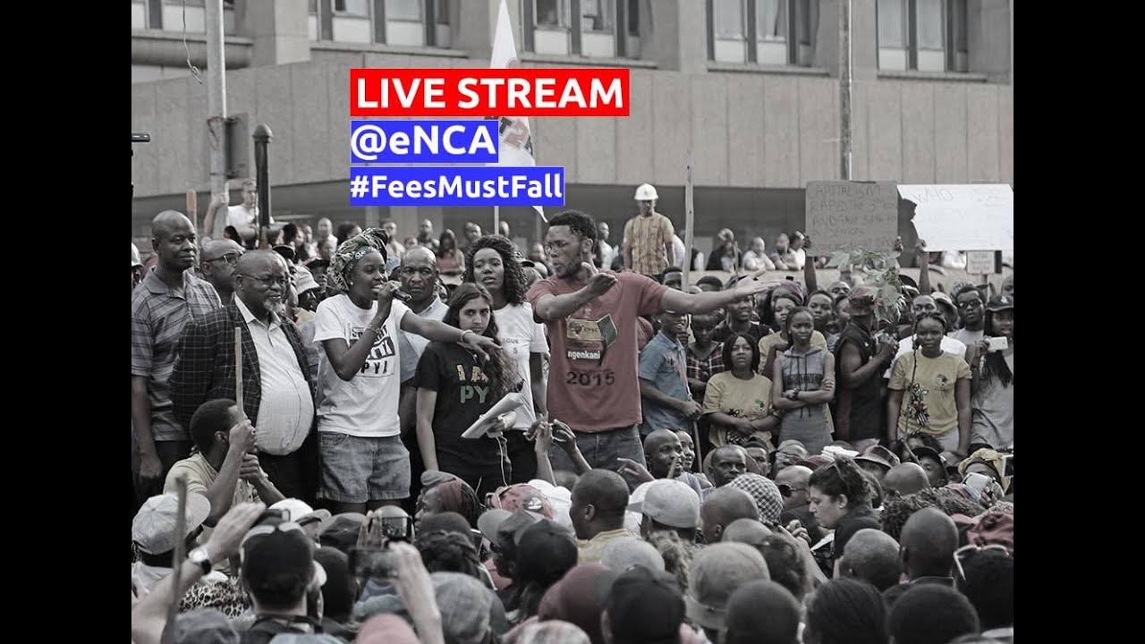 WATCH: #FeesMustFall protest to the Union Buildings