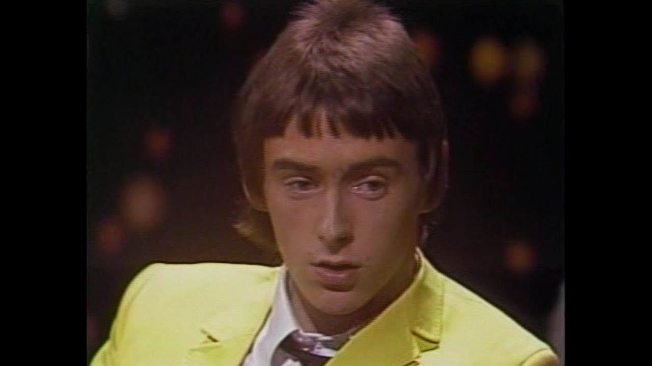 THE JAM - Paul Weller TV Interview "Tomorrow Show" US/TV October 16th 1977