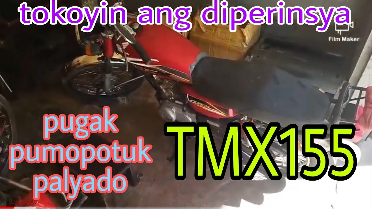 TMX 155 palyado at pugak, pomupotuk pa. ito ang ating aayusin, panoorin ninyo.