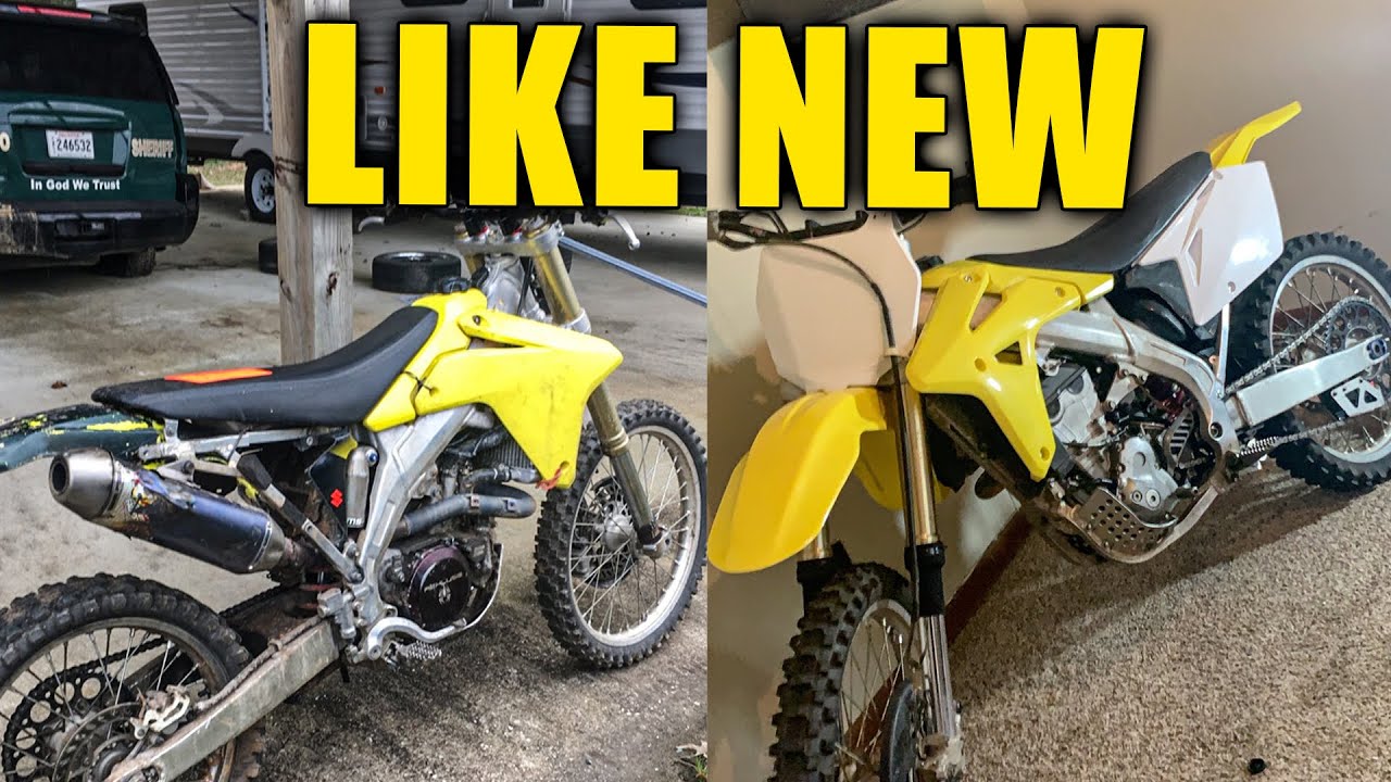 FINALLY Rebuilding My Stolen Dirtbike! (CRACK ROCK)