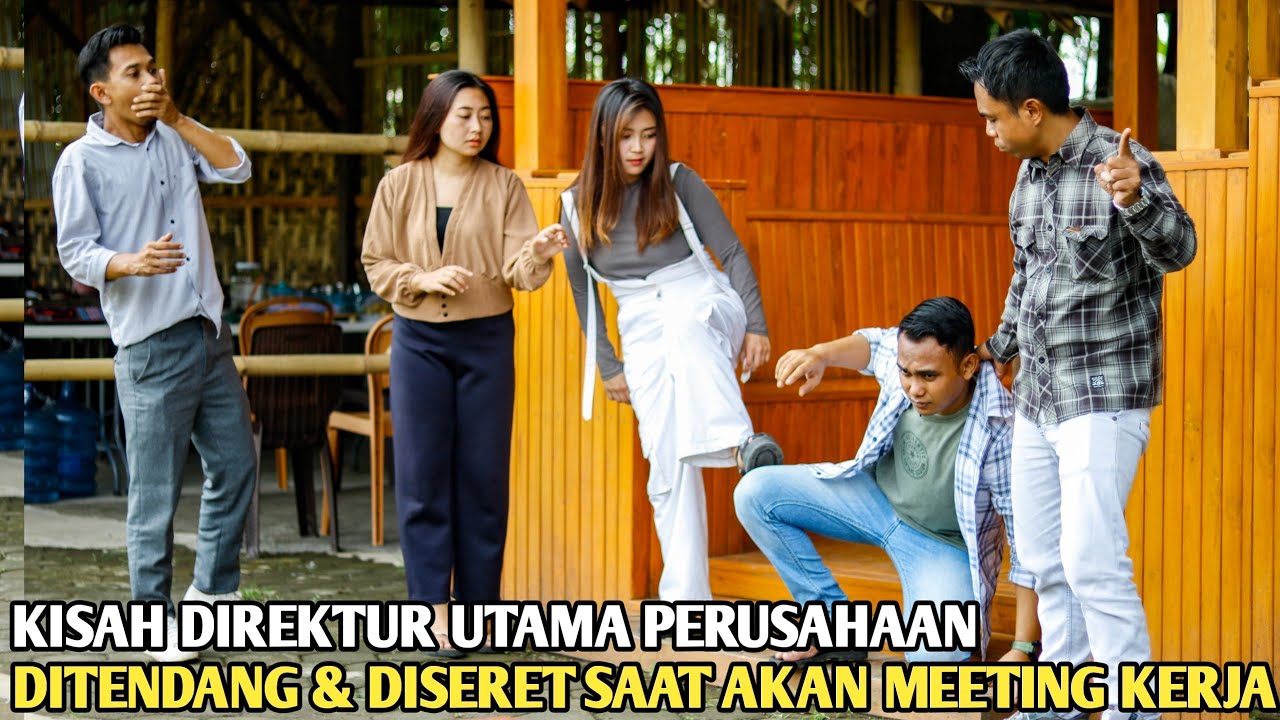 DIREKTUR PEMILIK PERUSAHAAN DISERET DAN DITENDANG OLEH KARYAWANNYA SENDIRI SAAT AKAN MEETING KERJA!!
