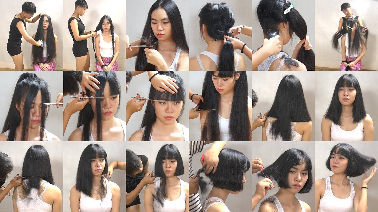 Hair2U - Miss Xue Long to Bob Haircut in Stages Preview