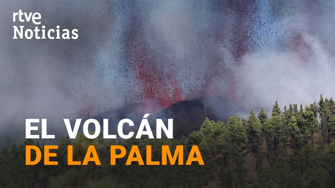 Entra en ERUPCIÓN el VOLCÁN en la Cumbre Vieja de LA PALMA l RTVE Noticias