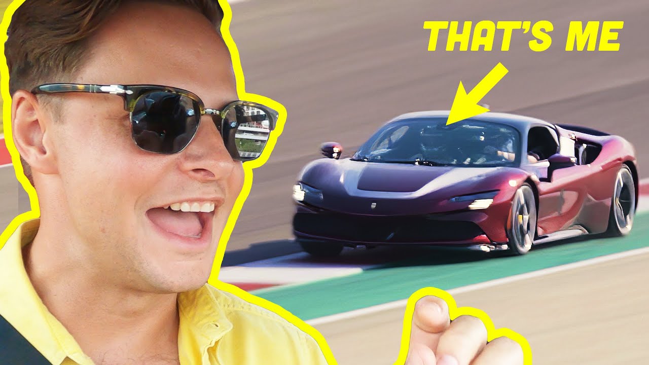 Doing Hot Laps in the Ferrari SF90 at Circuit of the Americas