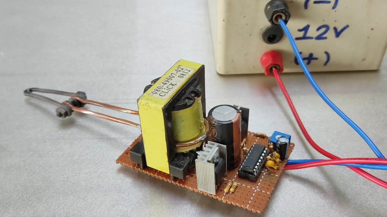 máy hàn thiếc 12v biến áp xung