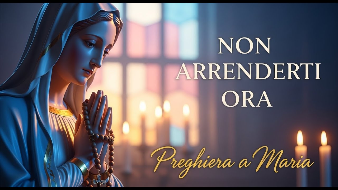 PREGHIERA A MARIA | Quando pregare sembra inutile