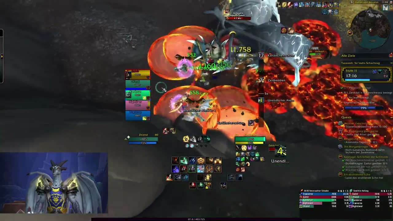 Evoker Heal Test Chrono +11