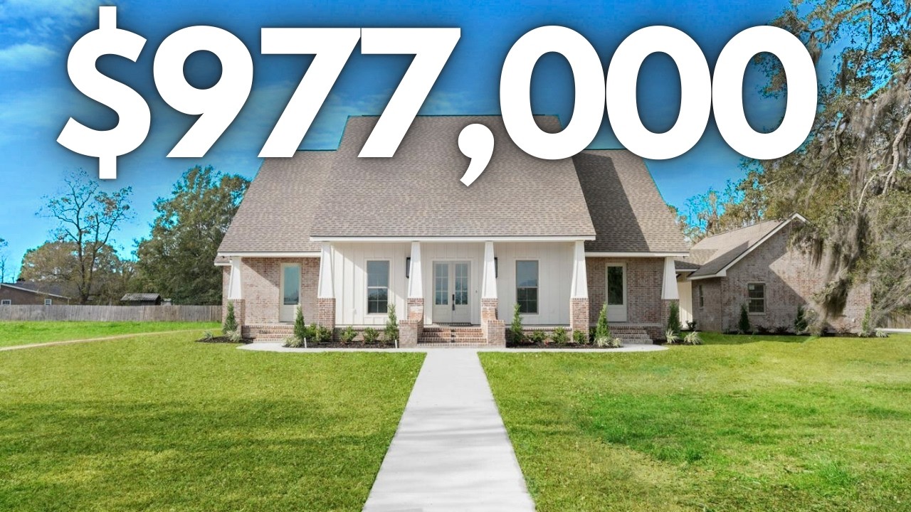 Step Inside This 1 Million Dollar Custom Home Just Outside of Baton Rogue