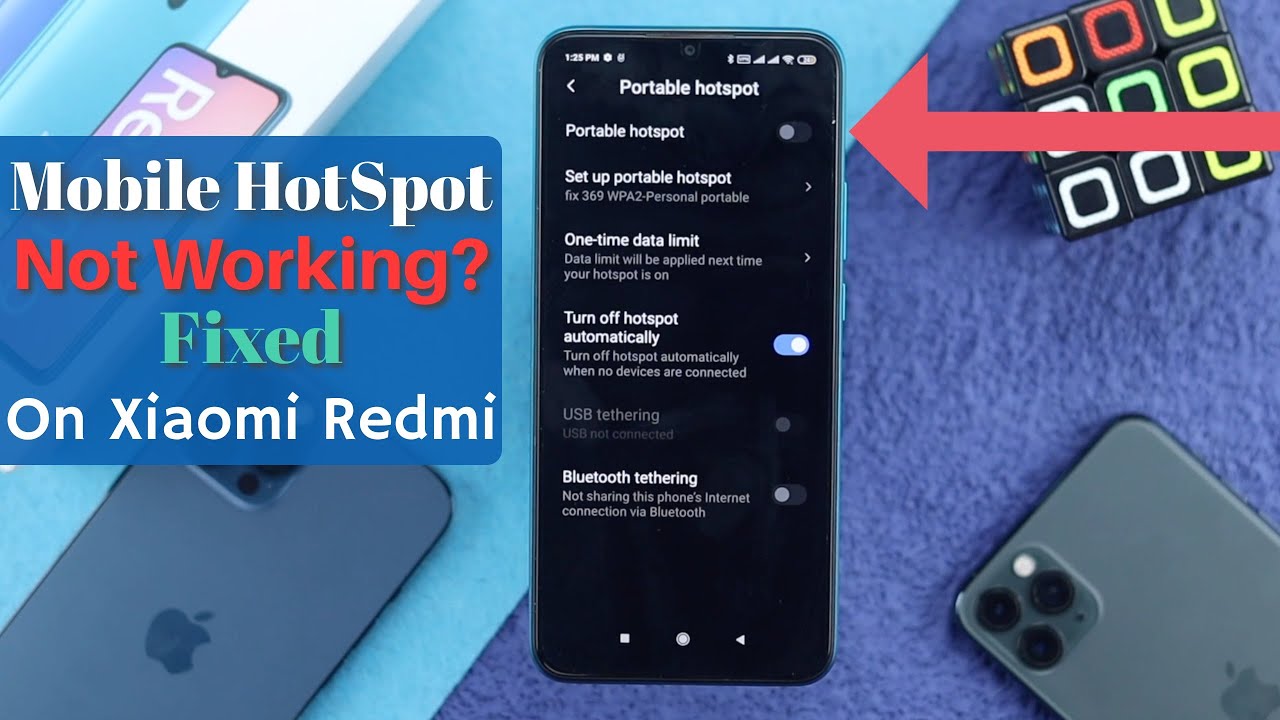 Mobile Hotspot Not Working on Xiaomi Redmi? - Fixed Personal Hotspot!