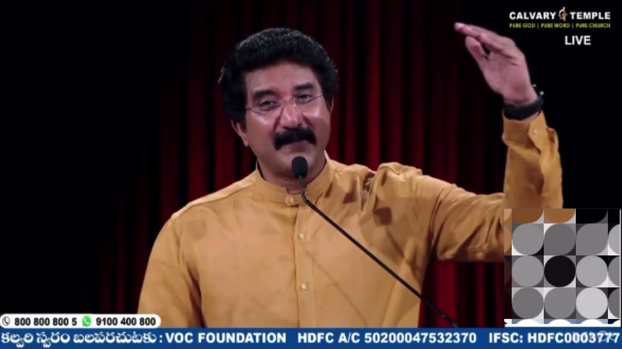 ✝️💐TODAY'S WORD OF GOD \\ DR SATISH KUMAR BROTHER'S SERMONS 