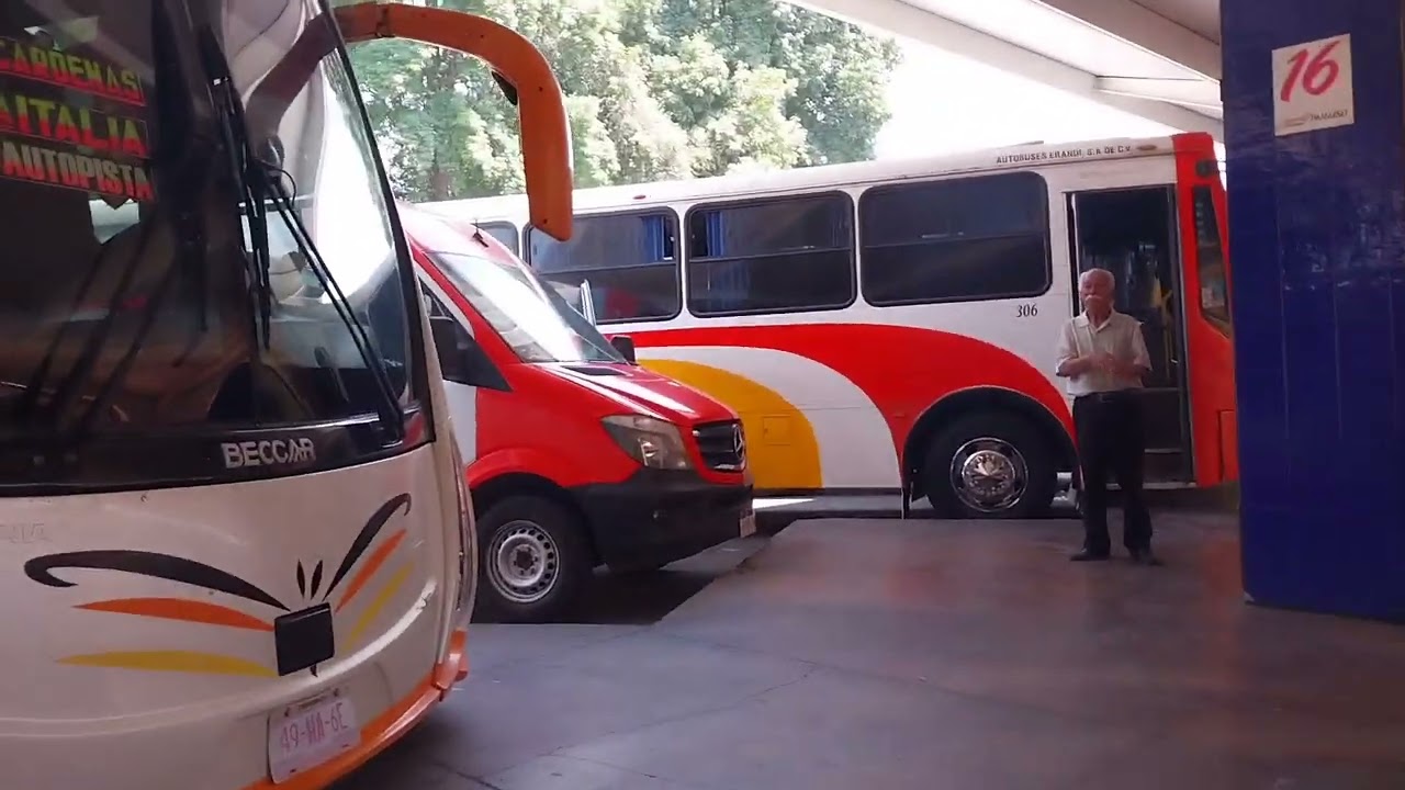 Desde la Central Camionera de Uruapan, aquí inició el fin de semana y aquí Terminó..