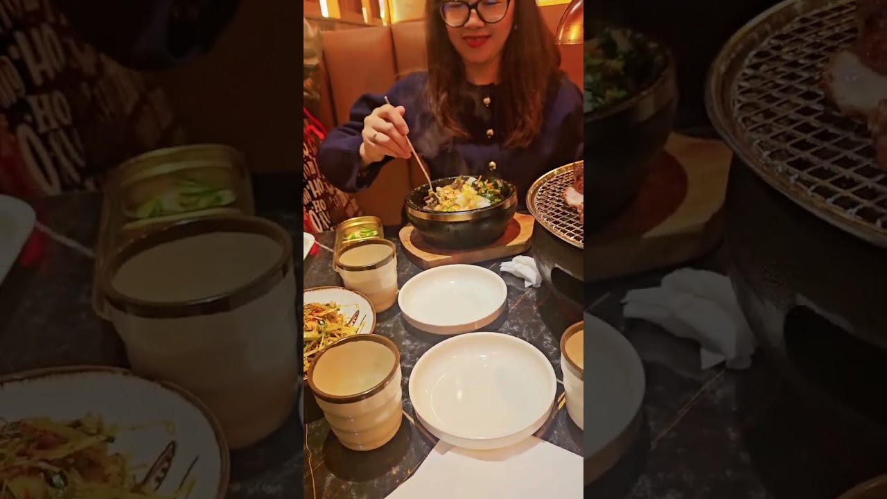 #LifeinUK -Hidden gem unlocked in Glasgow 🇰🇷🔥Small place, cozy vibes, warm staff, and 🔥 Korean BBQ! 