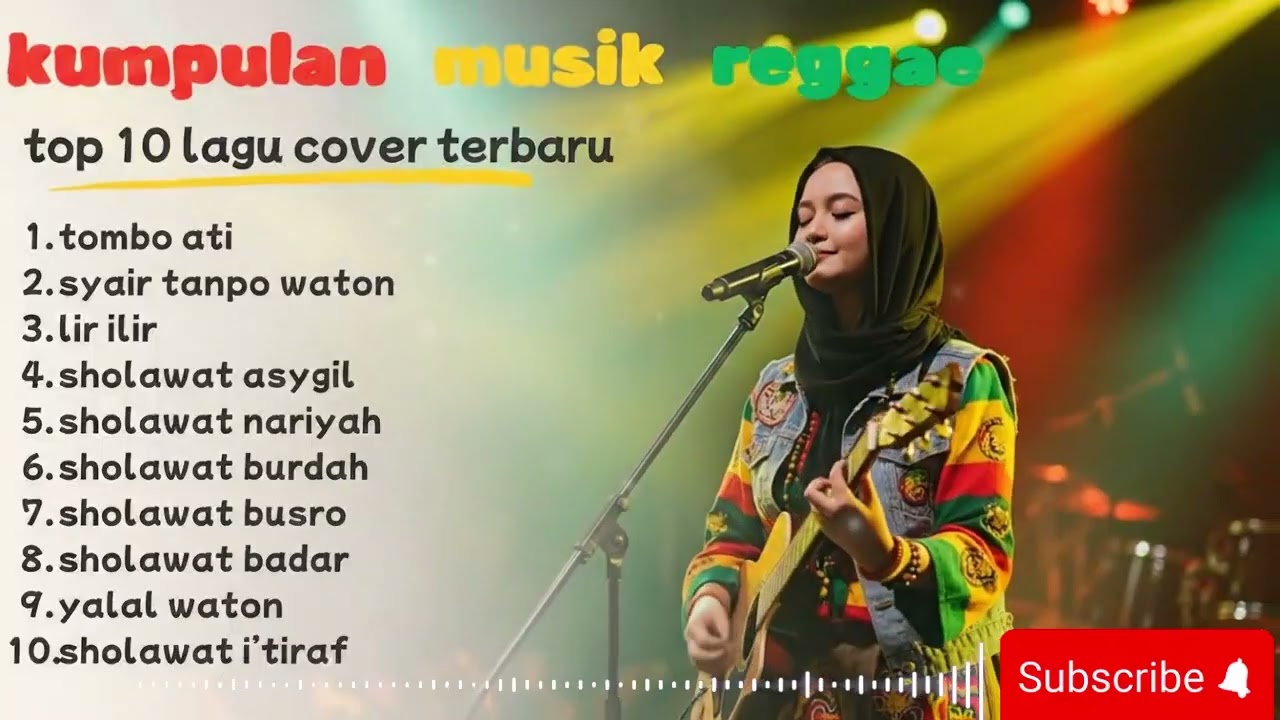 Kumpulan Musik Reggae Sholawat Terbaru Top 10 Lagu Cover Adem Menenangkan Hati