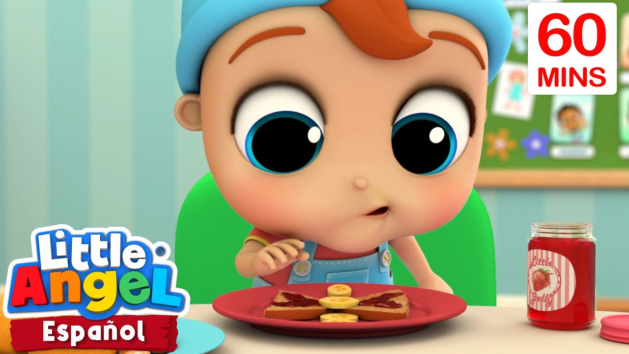 Bebé Juan ama las frutas 🍎🍇🍌 | Canciones Infantiles con Bebé Juan🎵| Little Angel Español