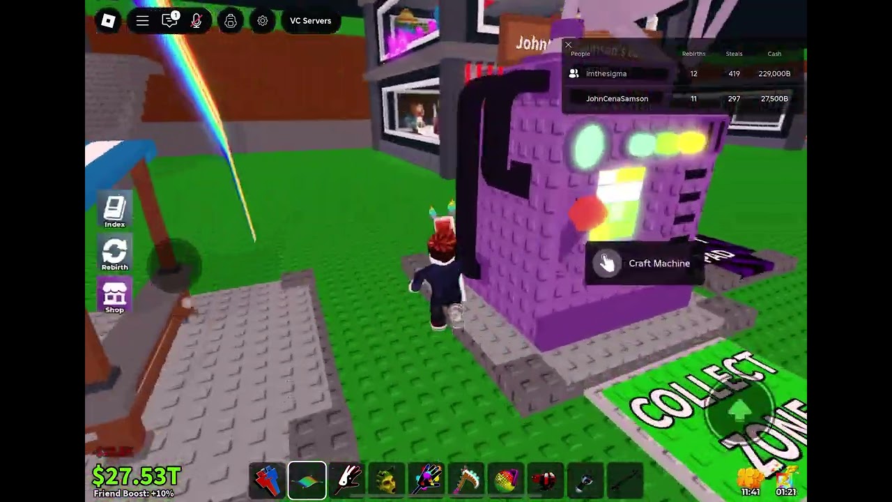 Steal A Brainrot Admin Abuse was so cool today 