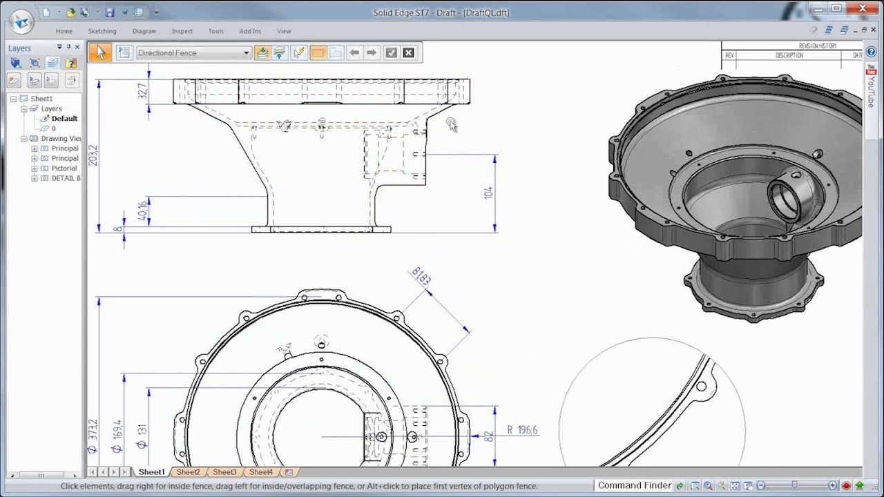 Solid Edge ST7 Drawing Production