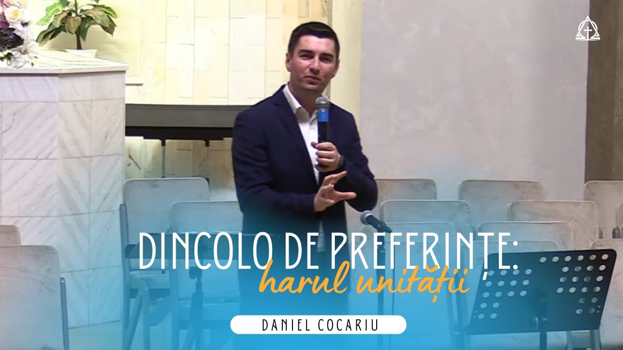 Live - Dincolo de preferințe: harul unității - Daniel Cocariu - 25 Ianuarie 2026 p.m.