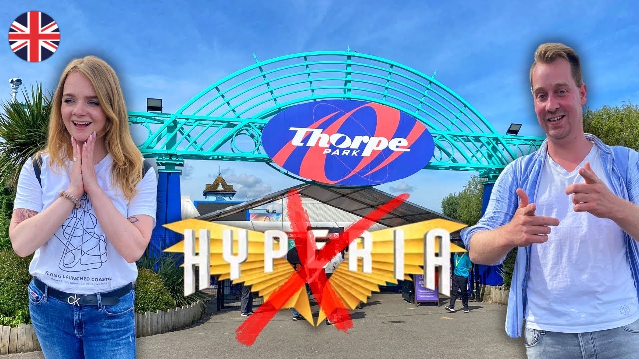 Thorpe Park - ENDLICH sind wir da! Nur OHNE Hyperia…