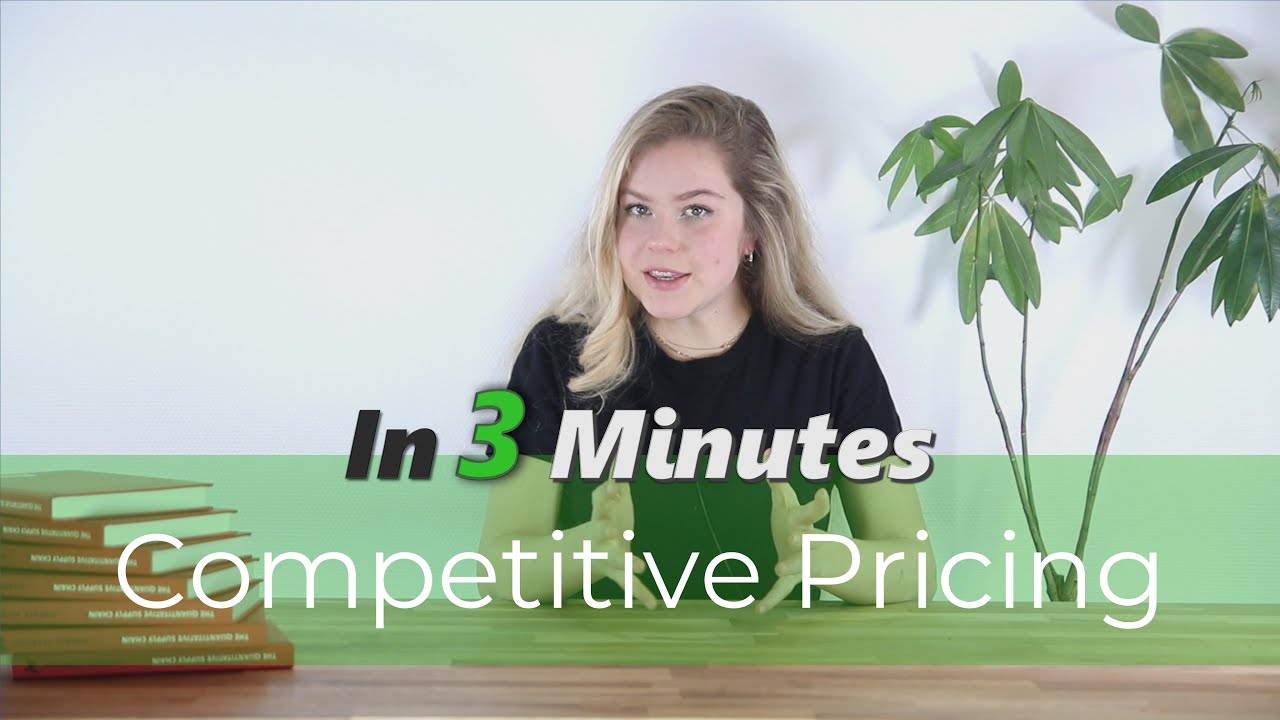 Competitive pricing - Supply Chain in 3 minutes
