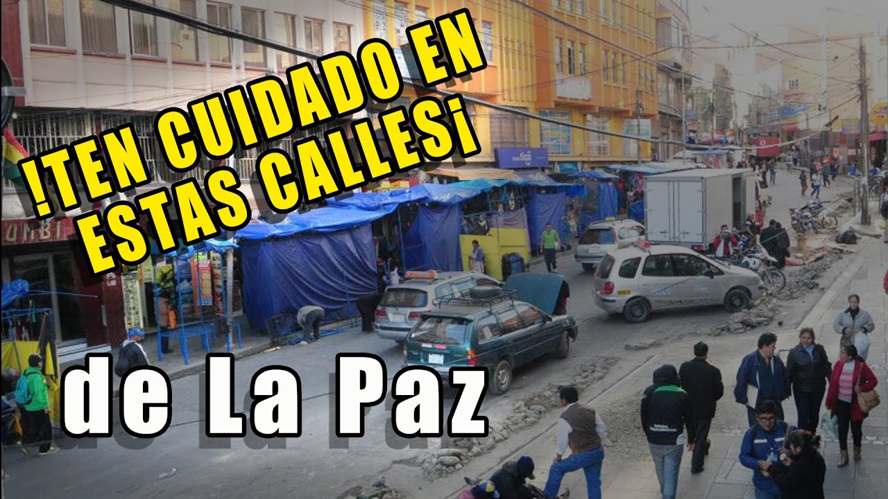 Recorriendo algunos lugares ¨Peligrosos¨ de la ciudad de La Paz - Bolivia 🇧🇴