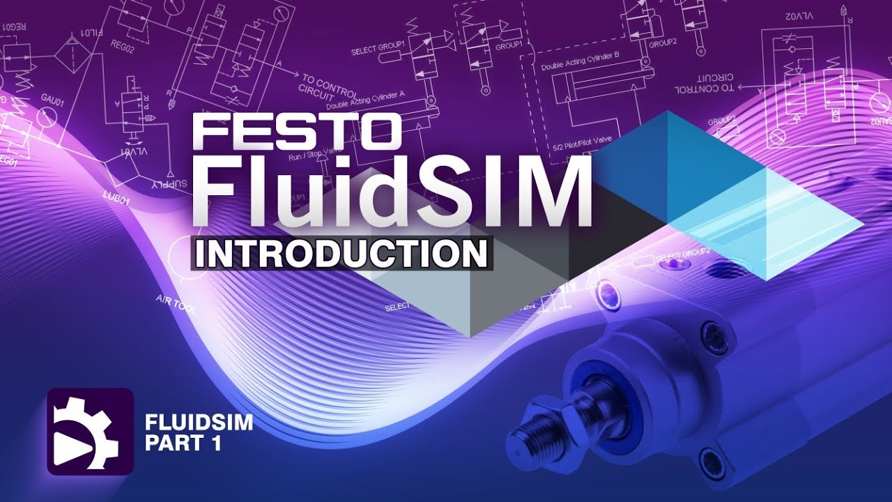 Проектирование базовой пневматической системы | Введение в FluidSIM | Урок 1