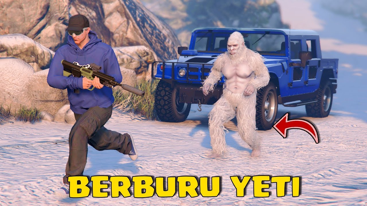 MENCARI MAKHLUK MISTERIUS YETI DI GUNGUNG MOUNTCHILIAT GTA 5 Indonesia